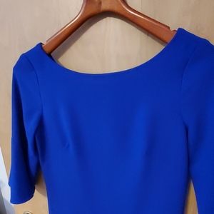 **Gorgeous** Bright Blue Vince Camuto Mini Dress